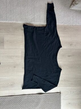 Planet by Lauren g oversized boxy roll neck shirt